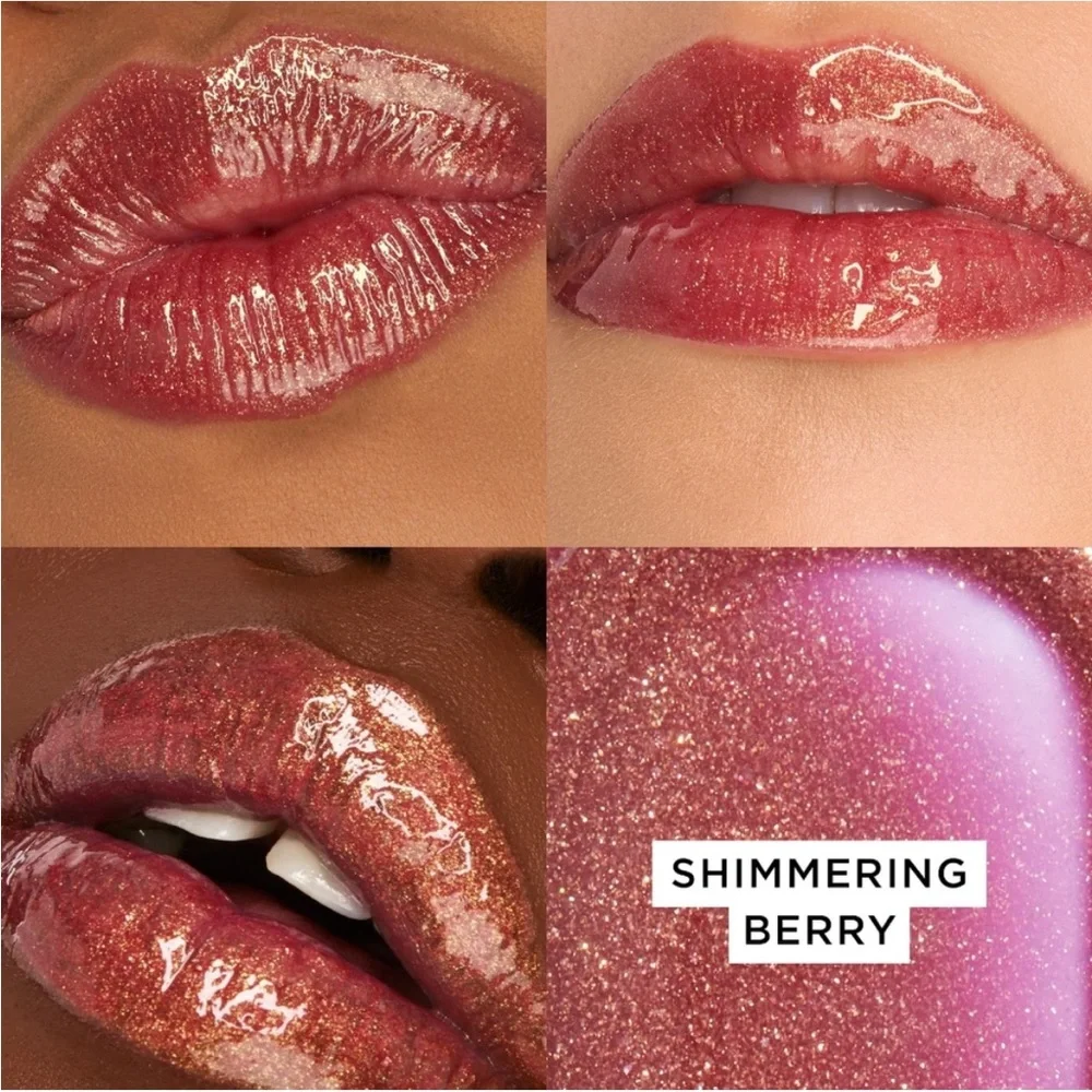 tarte Maracuja Juicy Plumping Lip Oil — Shimmering Berry Gloss NIB